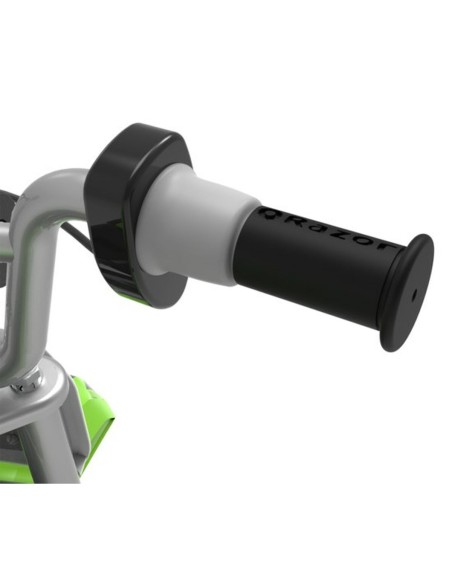 Children's Electric Scooter Razor Dirt Rocket SX350 McGrath White Black Green Grey