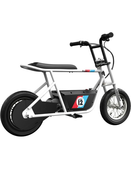 Children's Electric Scooter Razor Dirt Rocket SX350 McGrath White Black Green Grey