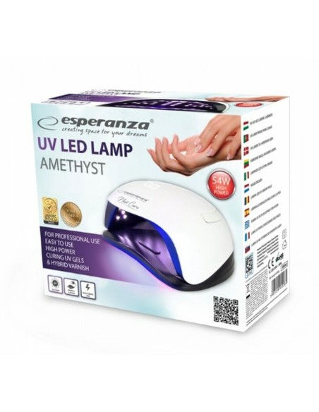 Nail Dryer Esperanza EBN005 Black White 54 W