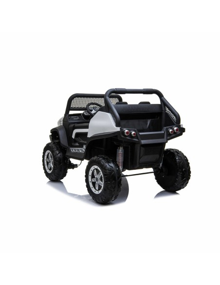 Children's Electric Car Mercedes Benz Unimog White 12 V