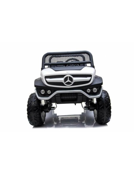 Children's Electric Car Mercedes Benz Unimog White 12 V