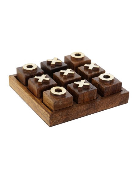 Three-in-a-Row Game Home ESPRIT 13 x 13 x 4 cm