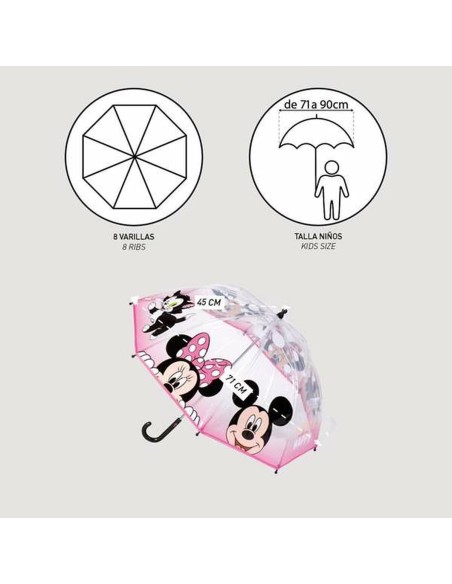 Umbrella Minnie Mouse Ø 71 cm 45cm