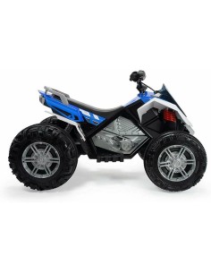 Electric Quad Injusa Rage Light Blue White 12 V 2