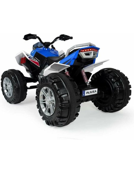 Electric Quad Injusa Rage Light Blue White 12 V
