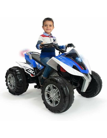 Electric Quad Injusa Rage Light Blue White 12 V