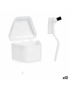 Denture Set Berilo 37589 White polypropylene (12 Units)