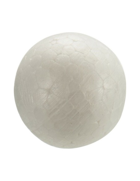 Materials for Handicrafts Pincello DIAM 2.5 CM Balls polystyrene Ø 2,5 cm White 12 Units