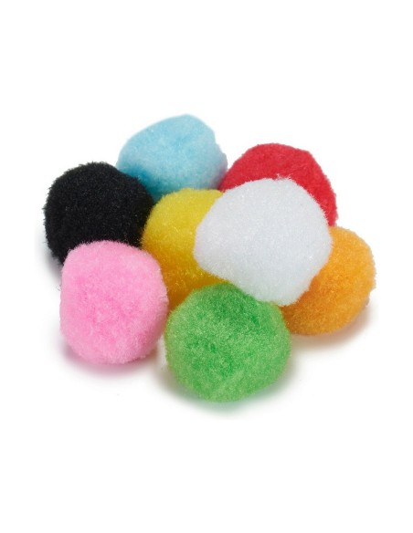 Materials for Handicrafts Pincello Balls Multicolour Ø 2 cm 12 Units