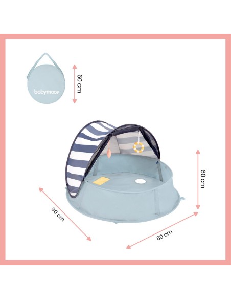 Play mat Babymoov A035220 Multi-use 3-in-1