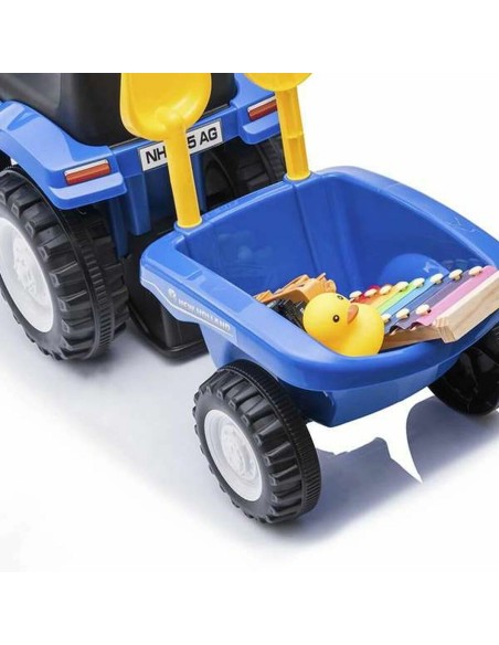 Pedal Tractor New Holland Ride ON Blue 91 x 44 x 29 cm