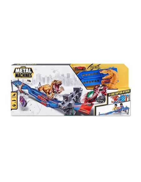 Racetrack Zuru Metal Machines 4-Lane Raptor Attack 70 x 11 x 30 cm