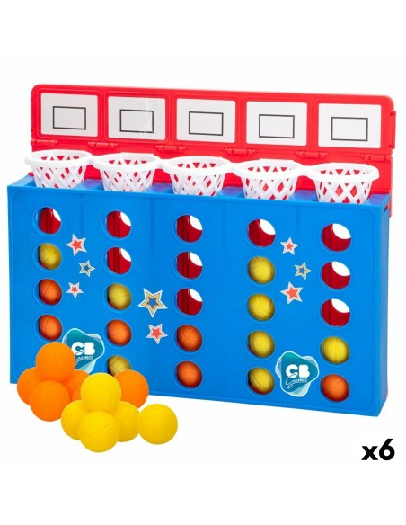 4 in a Row Colorbaby 36,5 x 29 x 7 cm (6 Units)
