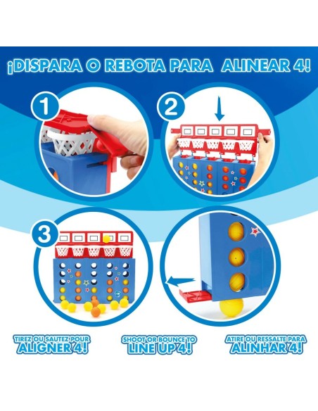 4 in a Row Colorbaby 36,5 x 29 x 7 cm (6 Units)