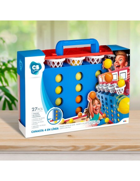 4 in a Row Colorbaby 36,5 x 29 x 7 cm (6 Units)