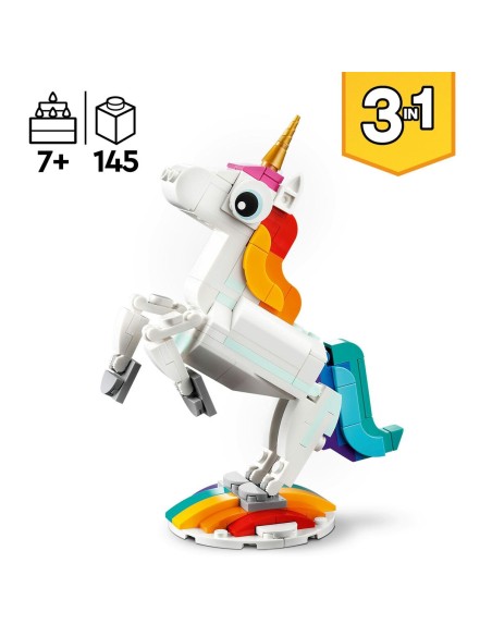 Construction set Lego Creator Magic Unicorn 31140 3-in-1 145 Pieces