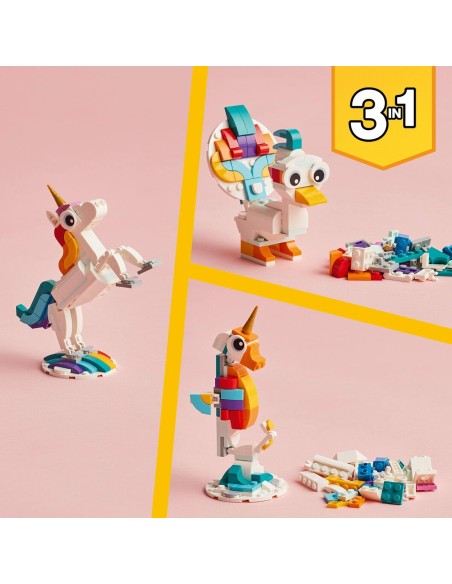 Construction set Lego Creator Magic Unicorn 31140 3-in-1 145 Pieces