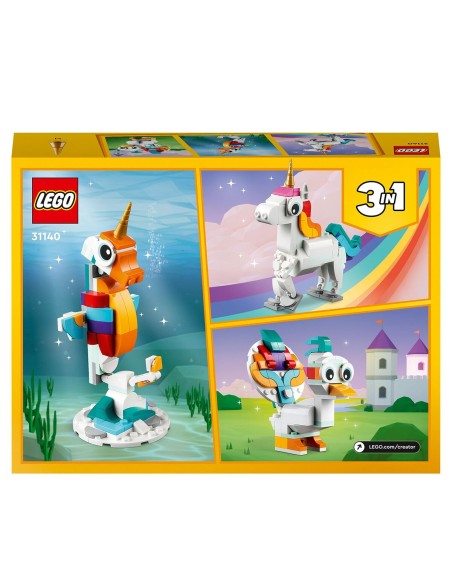 Construction set Lego Creator Magic Unicorn 31140 3-in-1 145 Pieces