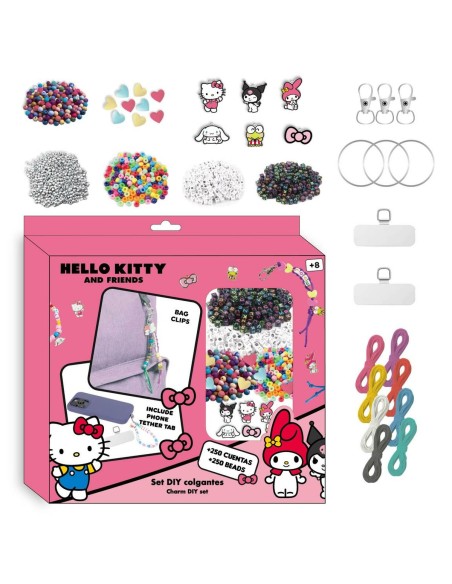 Glass beads Hello Kitty 25,5 x 25 x 5 cm