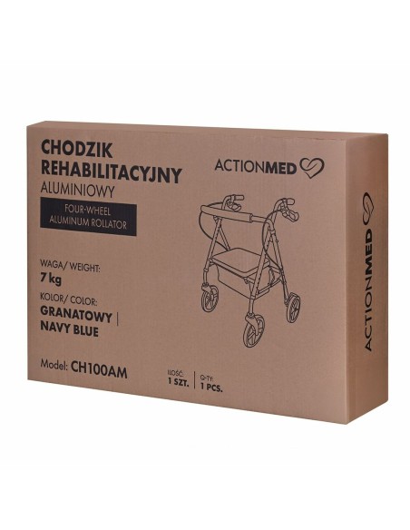 Wheeled walking frame Actionmed CH100AM