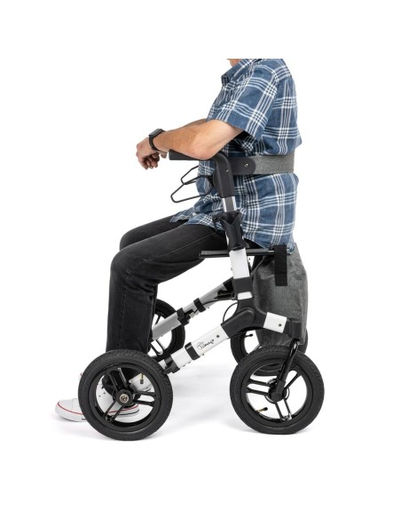 Wheeled walking frame Timago RANGER SILVER