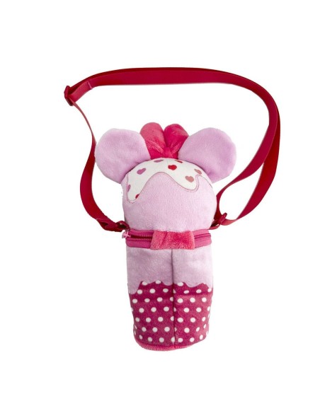 Shoulder Bag Minnie Mouse Pink 8 x 18 x 8 cm