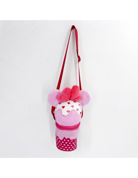 Shoulder Bag Minnie Mouse Pink 8 x 18 x 8 cm