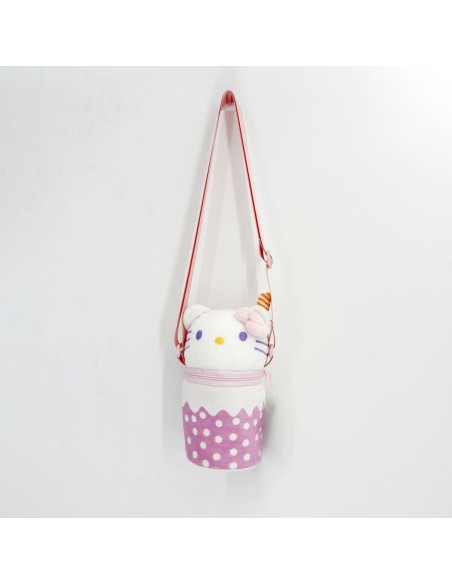 Shoulder Bag Hello Kitty Pink 8 x 18 x 8 cm