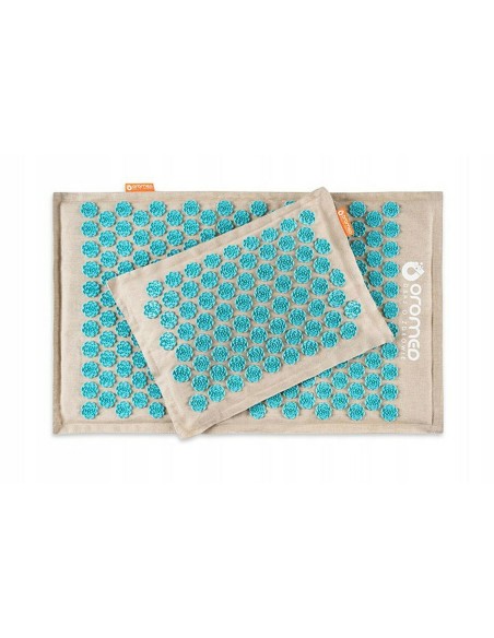 Padded Pressure Point Mat Oromed ORO-HEALTH SZARY Grey 43 x 67 cm