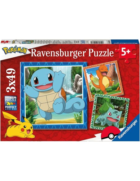 3-Puzzle Set Ravensburger 49 Pieces 147 Pieces 3 Units