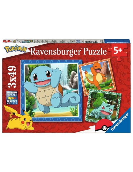 3-Puzzle Set Ravensburger 49 Pieces 147 Pieces 3 Units