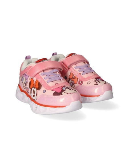 LED Trainers Minnie Mouse Pink