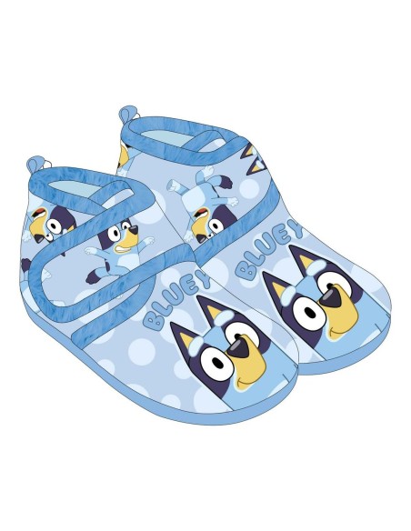 House Slippers Bluey Light Blue