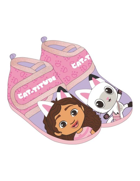 House Slippers Gabby's Dollhouse Pink