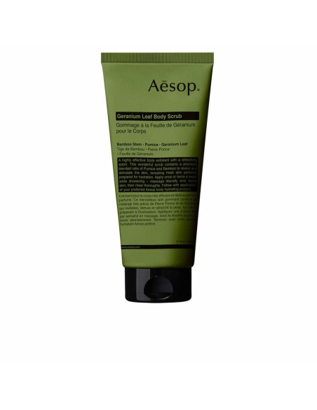 Body Exfoliator Aesop GERANIUM LEAF 180 ml