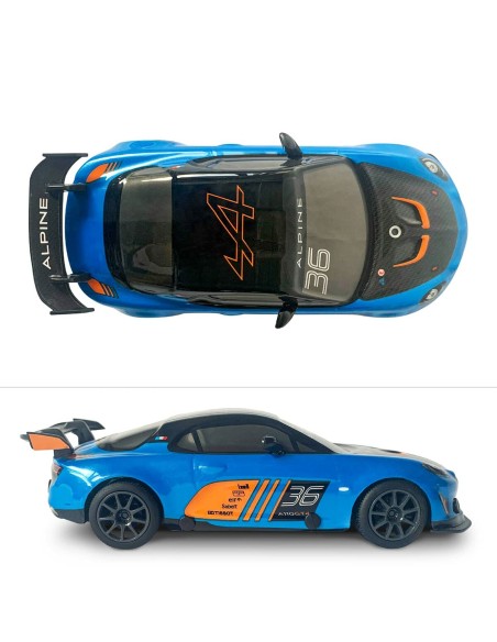 Remote-Controlled Car Mondo Alpine A110 GT4 Blue Turquoise