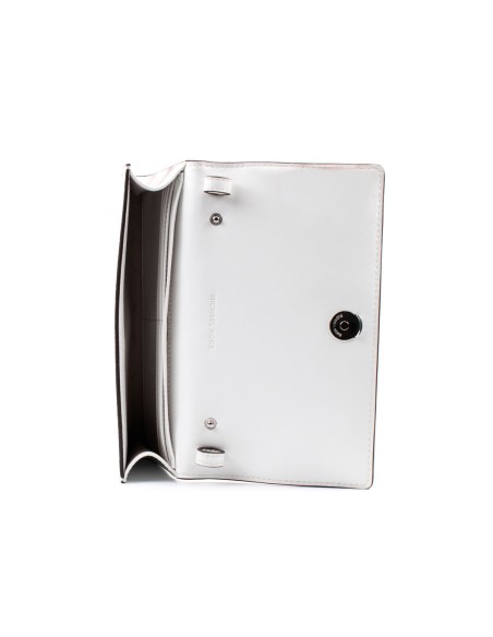Shoulder Bag Michael Kors Carson White 22 x 12 x 4 cm