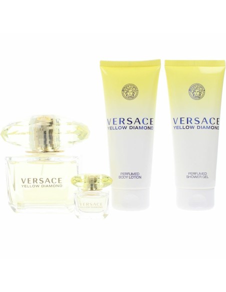 Women's Perfume Set Versace YELLOW DIAMOND 3 Pieces