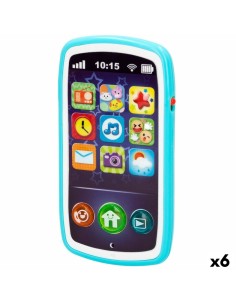 Toy telephone Winfun 7,5 x 14 x 2 cm (6 Units)