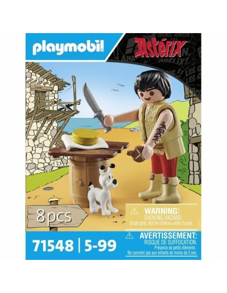 Playset Playmobil Asterix 71548 8 Pieces