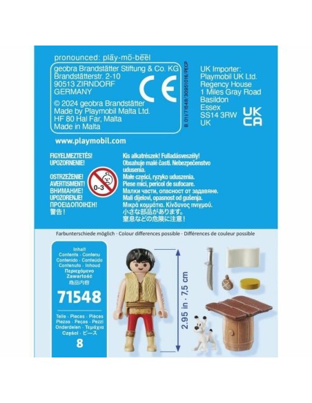 Playset Playmobil Asterix 71548 8 Pieces