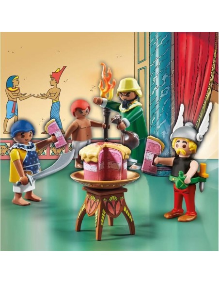 Playset Playmobil Asterix: Amonbofis and the poisoned cake 71268 24 Pieces