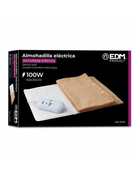 Multifunction Electric Pad EDM 07475 07475 Brown 100 W