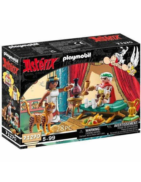 Playset Playmobil 71270 - Asterix: César and Cleopatra 28 Pieces