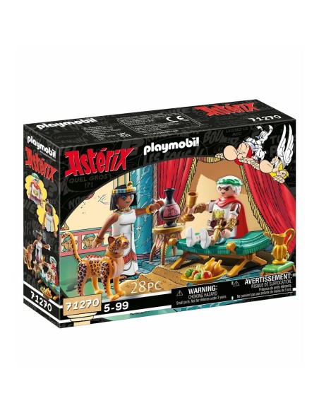 Playset Playmobil 71270 - Asterix: César and Cleopatra 28 Pieces
