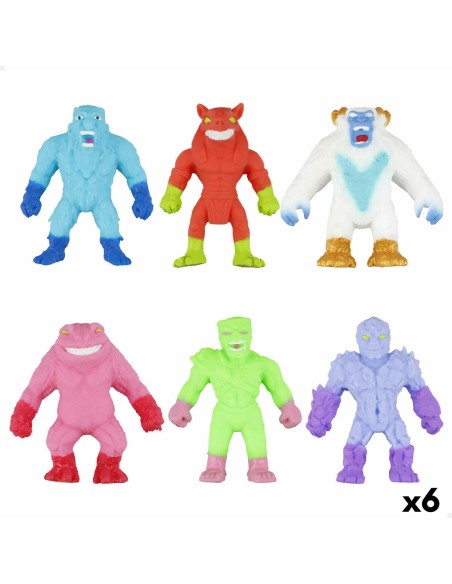 Action Figures 8 x 8 x 2 cm 6 Pieces (6 Units)
