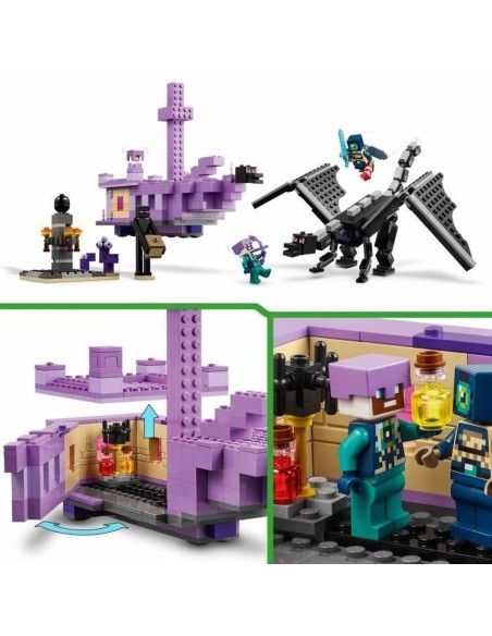 Construction set Lego Ender Dragon & Ship Multicolour