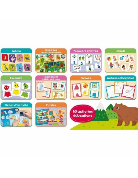 Educational Game Lisciani Giochi Carotina Baby 60 Jeux (FR)