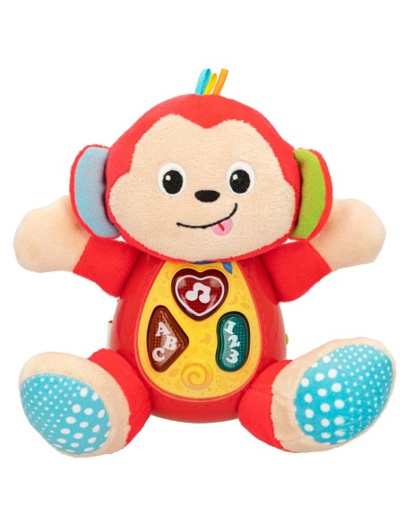Soft toy with sounds Winfun Monkey 18 x 20,5 x 12,5 cm (6 Units)