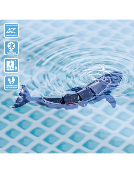 Set Colorbaby Racing Boat Radio control Whale